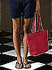 Quilted Fashion Tote Bag: Matte Satin