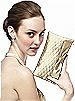 Quilted Clutch in Matte Satin