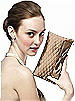 Quilted Clutch in Matte Satin