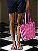 Bridesmaids' Taffeta Quilted Gift Tote