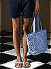 Bridesmaids' Taffeta Quilted Gift Tote
