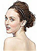 Iridescent Taffeta Double Head Band