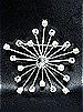 Starburst Pin for Sandals Style 1004