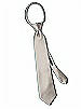 Boy's 14" Duchess Satin Zip Neck Tie