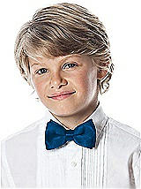 Boy's Clip Bow Tie in Duchess Satin