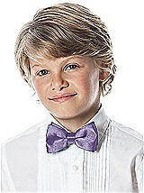 Boy's Clip Bow Tie in Duchess Satin