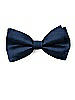 Boy's Clip Bow Tie in Peau de Soie