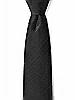 Boy's 14" Dupioni Zip Neck Tie