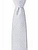 Boy's 14" Dupioni Zip Neck Tie