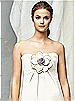 Faille and Crinkle Chiffon Flower