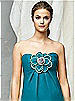 Faille and Crinkle Chiffon Flower