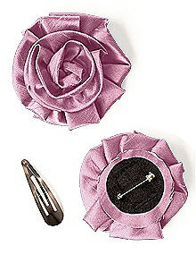 Dupioni Swirl Flower 