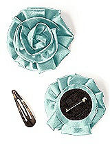 Dupioni Swirl Flower 