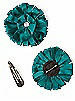 Peau de Soie Confetti Flower with Rhinestone Detail