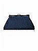 Dupioni Trapezoid Clutch with Jeweled Clasp
