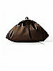 Gathered Matte Satin Clutch