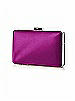 Matte Satin Pill Box Clutch