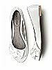 Satin Peep Toe Bridal Ballet Flats