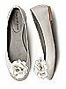 Crinkle Chiffon Flower Shoe Clip