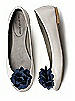Crinkle Chiffon Flower Shoe Clip
