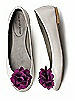Crinkle Chiffon Flower Shoe Clip