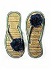 Flower Trimmed Bridesmaid and Bridal Flip Flop