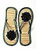 Glimmer Flower Trimmed Bridesmaid Flip Flop