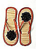 Glimmer Flower Trimmed Bridesmaid Flip Flop