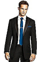 Men's Skinny Tie in Duchess Satin