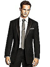 Men's Skinny Tie in Duchess Satin
