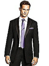 Men's Skinny Tie in Duchess Satin
