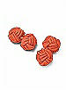 Men's Fabric Knot Cuff Links