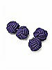 Men's Fabric Knot Cuff Links