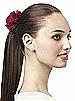 Crinkle Chiffon Flower Hair Tie