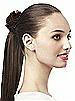 Crinkle Chiffon Flower Hair Tie
