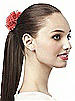 Crinkle Chiffon Flower Hair Tie