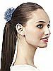 Crinkle Chiffon Flower Hair Tie