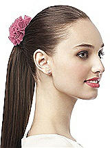 Crinkle Chiffon Flower Hair Tie