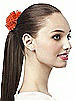 Crinkle Chiffon Flower Hair Tie