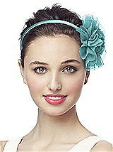 Crinkle Chiffon Round Flower