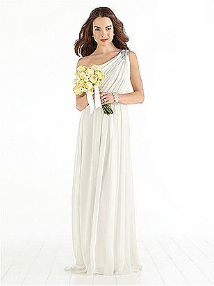 Dessy destination wedding dress